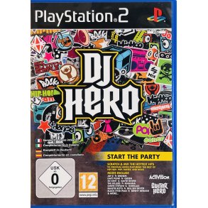 DJ Hero (PS2 Krver turntable) (PS2)