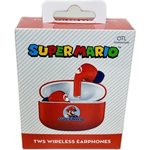 OTL Super Mario TWS Wireless Earphones (Red) (NY) (5055371627238)