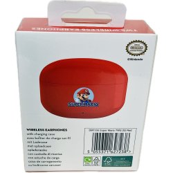 OTL Super Mario TWS Wireless Earphones (Red) (NY) (5055371627238)