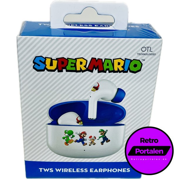 OTL Super Mario TWS Wireless Earphones (Blue) (NY) (5055371626781)