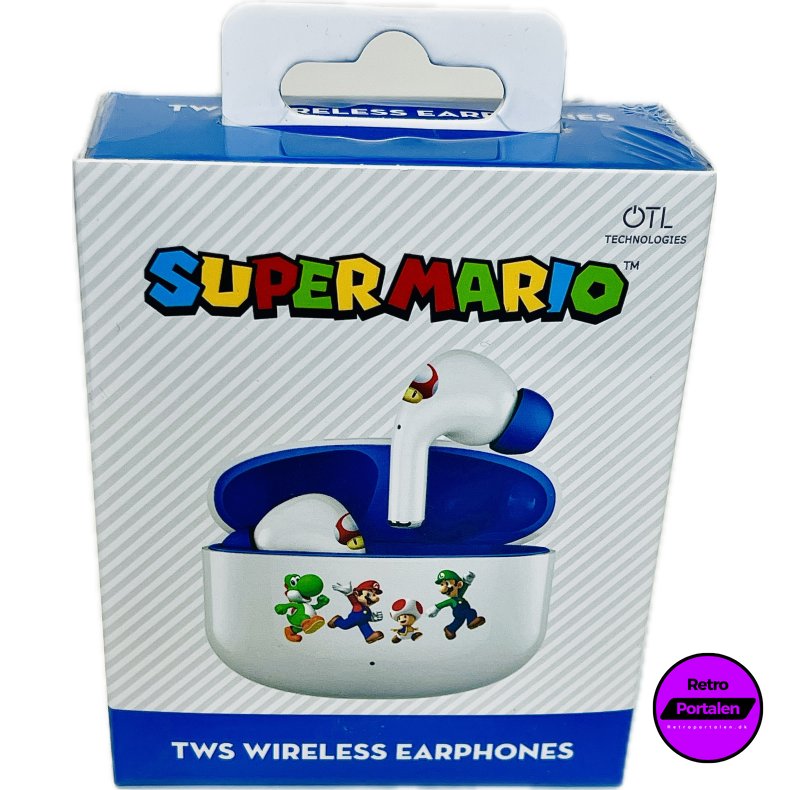 OTL Super Mario TWS Wireless Earphones (Blue) (NY) (5055371626781)