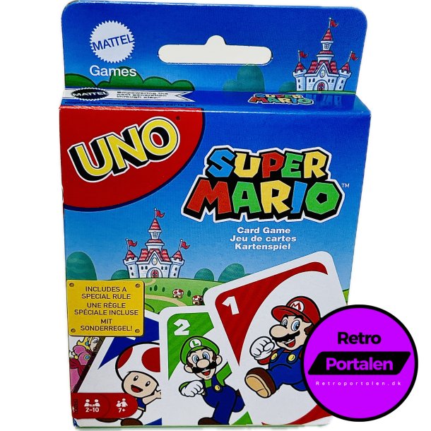 UNO Super Mario (Mattel Games) (Kortspil) (NY) (887961331240)
