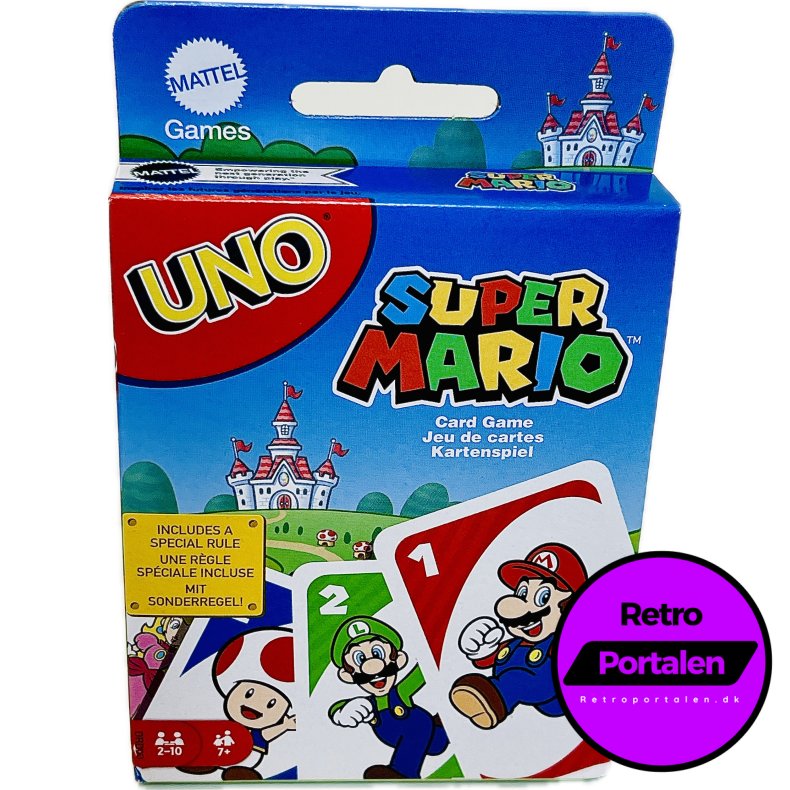 UNO Super Mario (Mattel Games) (Kortspil) (NY) (887961331240)�