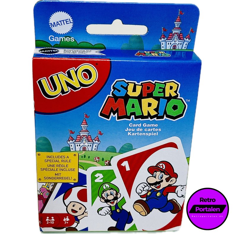 UNO Super Mario (Mattel Games) (Kortspil) (NY) (887961331240)