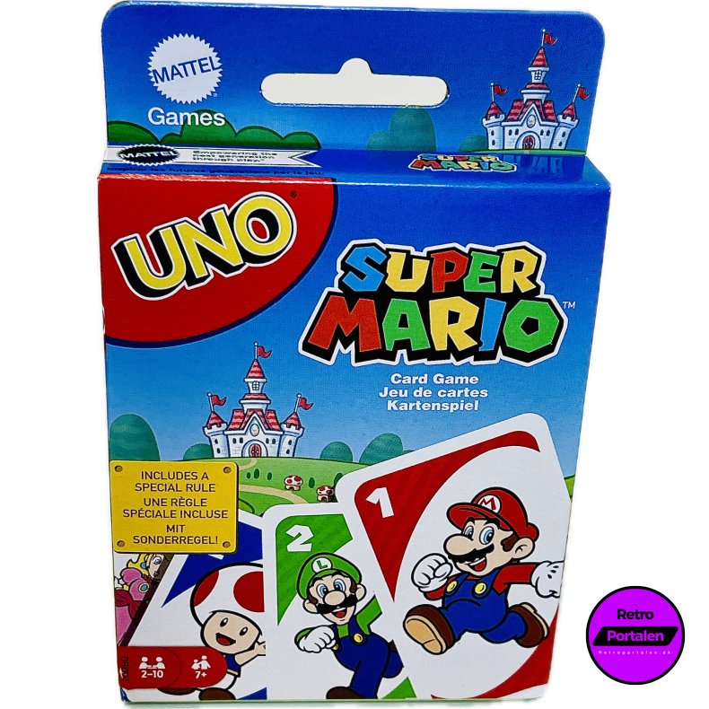 UNO Super Mario (Mattel Games) (Kortspil) (NY) (887961331240)�