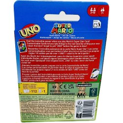UNO Super Mario (Mattel Games) (Kortspil) (NY) (887961331240)