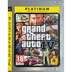Grand Theft Auto 4 (Platinum) (PS3)