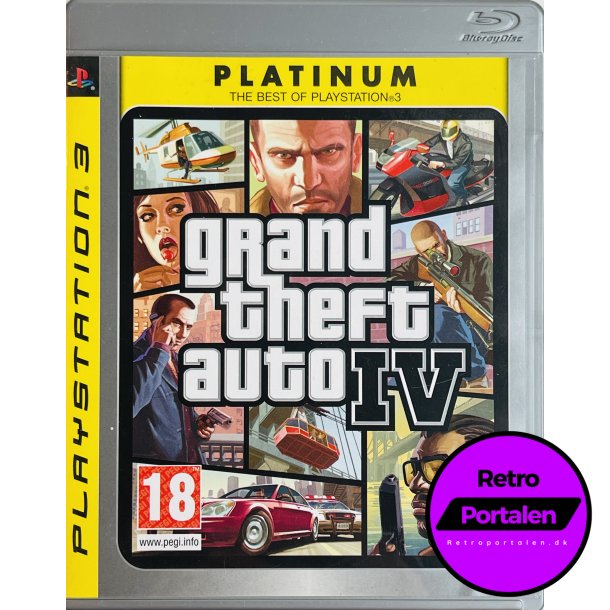 Grand Theft Auto 4 (Platinum) (PS3)