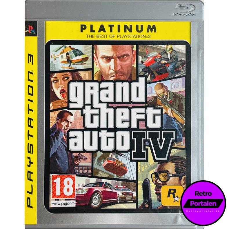 Grand Theft Auto 4 (Platinum) (PS3)