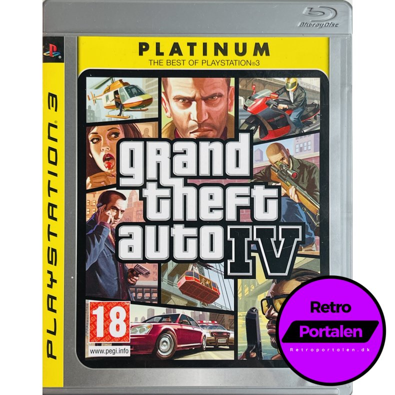 Grand Theft Auto 4 (Platinum) (PS3)