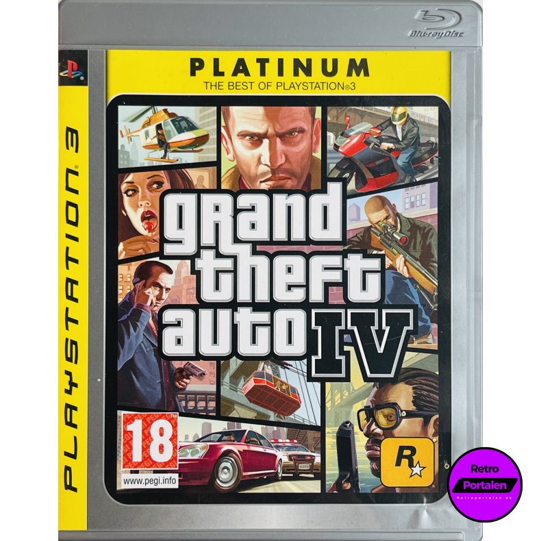 Grand Theft Auto 4 (Platinum) (PS3)