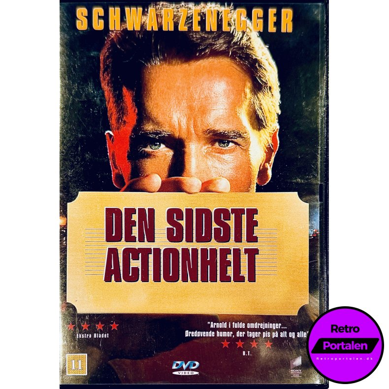 Den Sidste Actionhelt (Last Action Hero) (Arnold Schwarzenegger) (DVD)