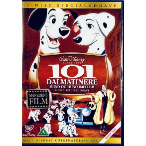 101 Dalmatinere (Hund Og Hund Imellem) (2 Disc Specialudgave) (Nr. 17 Walt Disney Klassikere) (DVD)