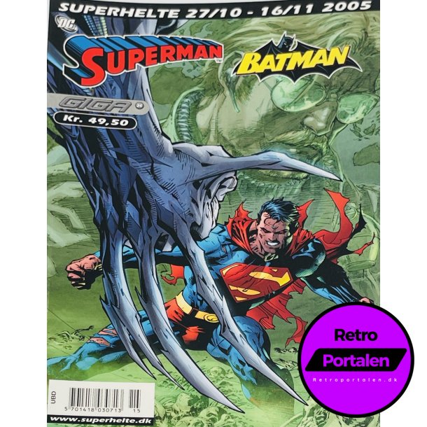 Superman Og Batman 4 Giga 2005 Nr. 26