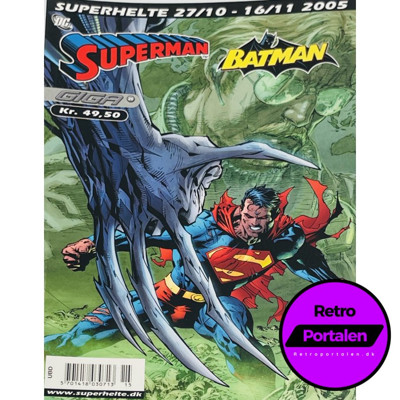 Superman Og Batman 4 Giga 2005 Nr. 26