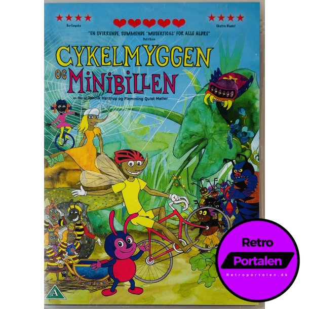 Cykelmyggen Og Minibillen (NY) (DVD)