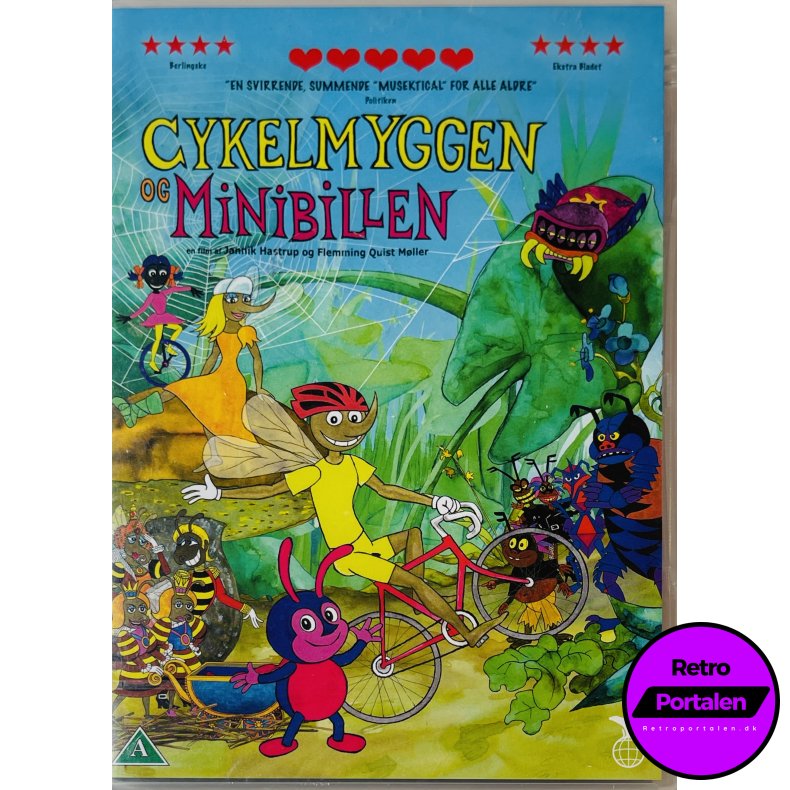 Cykelmyggen Og Minibillen (NY) (DVD)