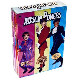 Austin Powers (Boks med 3 film) (DVD)