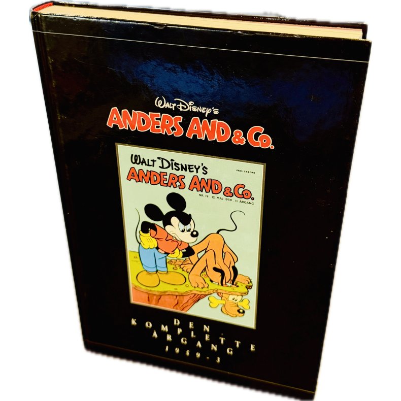Anders And &amp; Co. Den Komplette �rgang 1959 - 3 (Dansk) (Walt Disney) (Tegneserie) (Cover Har Brugstegn Fra Hylde)