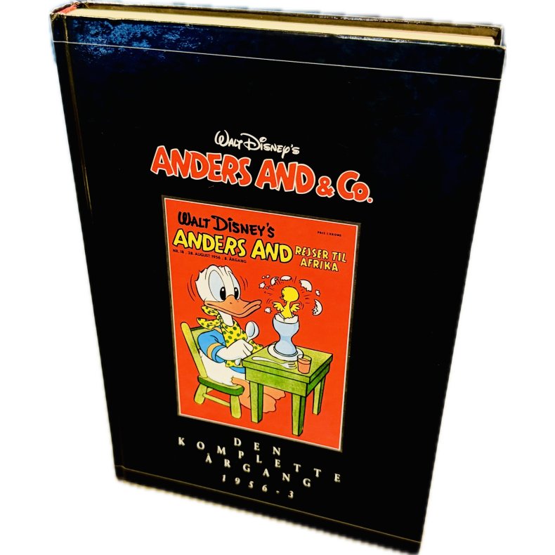 Anders And &amp; Co. Den Komplette �rgang 1956 - 3 (Dansk) (Walt Disney) (Tegneserie) (Cover Har Brugstegn Fra Hylde)