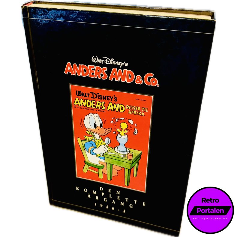 Anders And &amp; Co. Den Komplette �rgang 1956 - 3 (Dansk) (Walt Disney) (Tegneserie) (Cover Har Brugstegn Fra Hylde)