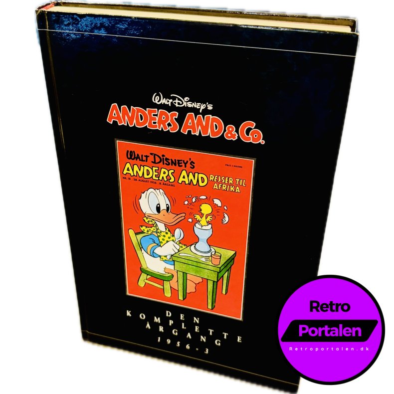 Anders And &amp; Co. Den Komplette �rgang 1956 - 3 (Dansk) (Walt Disney) (Tegneserie) (Cover Har Brugstegn Fra Hylde)