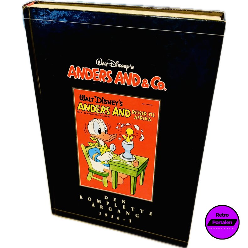 Anders And &amp; Co. Den Komplette �rgang 1956 - 3 (Dansk) (Walt Disney) (Tegneserie) (Cover Har Brugstegn Fra Hylde)