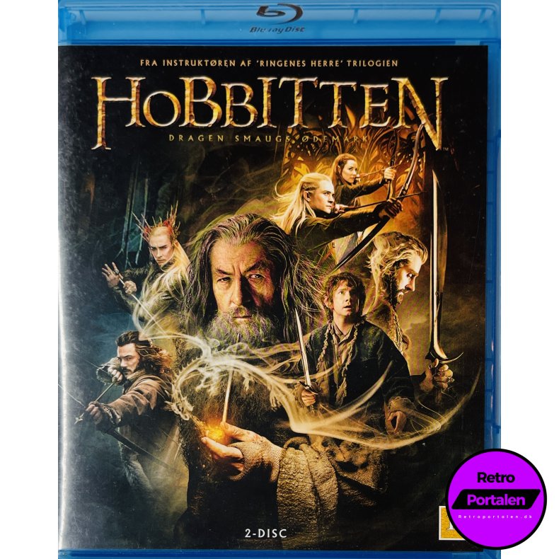 Hobbitten: Dragen Smaugs demark (2 Disc) (Blu-Ray)