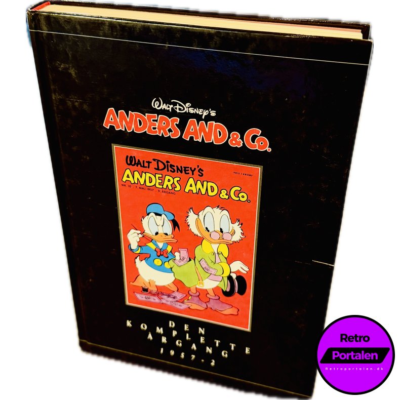 Anders And &amp; Co. Den Komplette �rgang 1957 - 2 (Dansk) (Walt Disney) (Tegneserie) (Cover Har Brugstegn Fra Hylde)