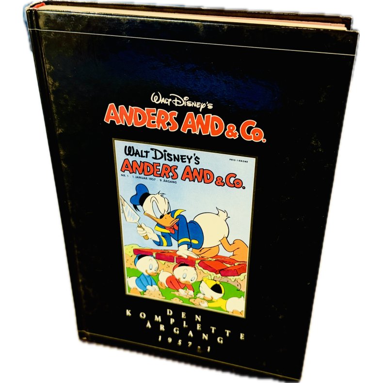 Anders And &amp; Co. Den Komplette �rgang 1957 - 1 (Dansk) (Walt Disney) (Tegneserie) (Cover Har Brugstegn Fra Hylde)