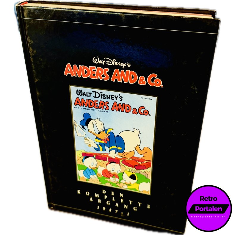 Anders And &amp; Co. Den Komplette �rgang 1957 - 1 (Dansk) (Walt Disney) (Tegneserie) (Cover Har Brugstegn Fra Hylde)