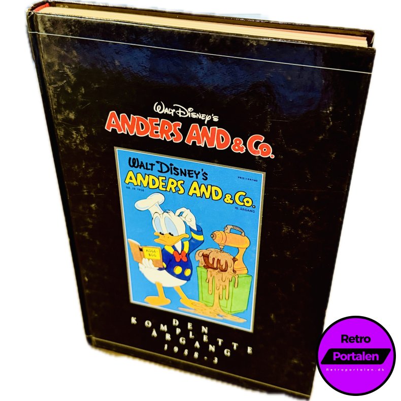 Anders And &amp; Co. Den Komplette �rgang 1958 - 3 (Dansk) (Walt Disney) (Tegneserie) (Cover Har Brugstegn Fra Hylde)