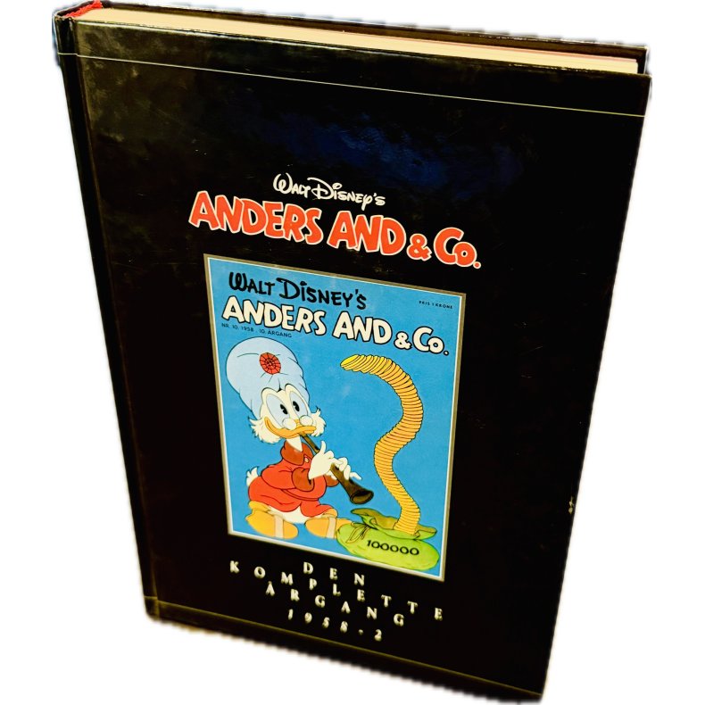 Anders And &amp; Co. Den Komplette �rgang 1958 - 2 (Dansk) (Walt Disney) (Tegneserie) (Cover Har Brugstegn Fra Hylde)