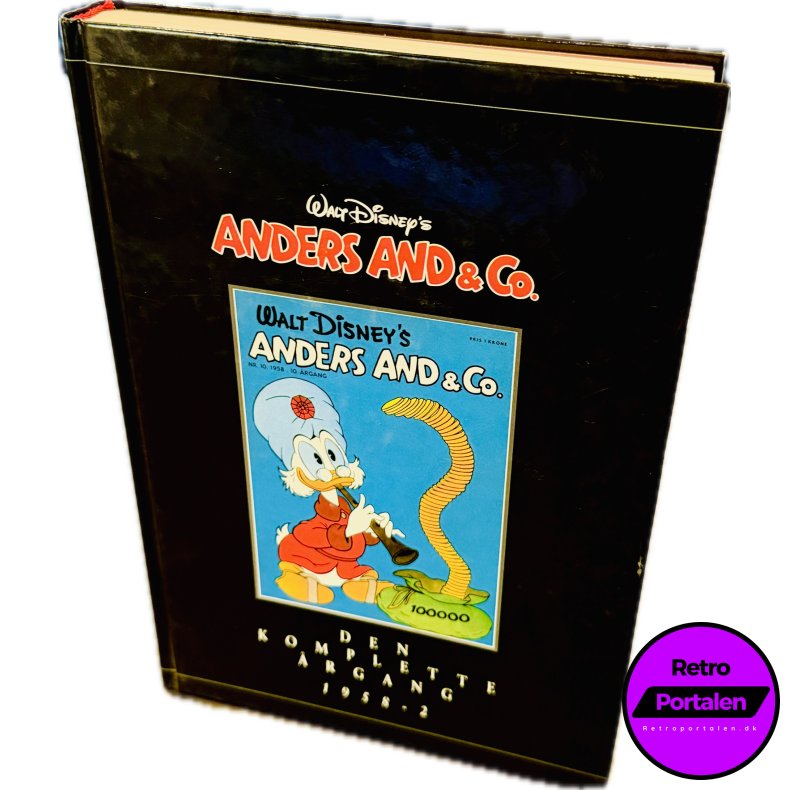 Anders And &amp; Co. Den Komplette �rgang 1958 - 2 (Dansk) (Walt Disney) (Tegneserie) (Cover Har Brugstegn Fra Hylde)