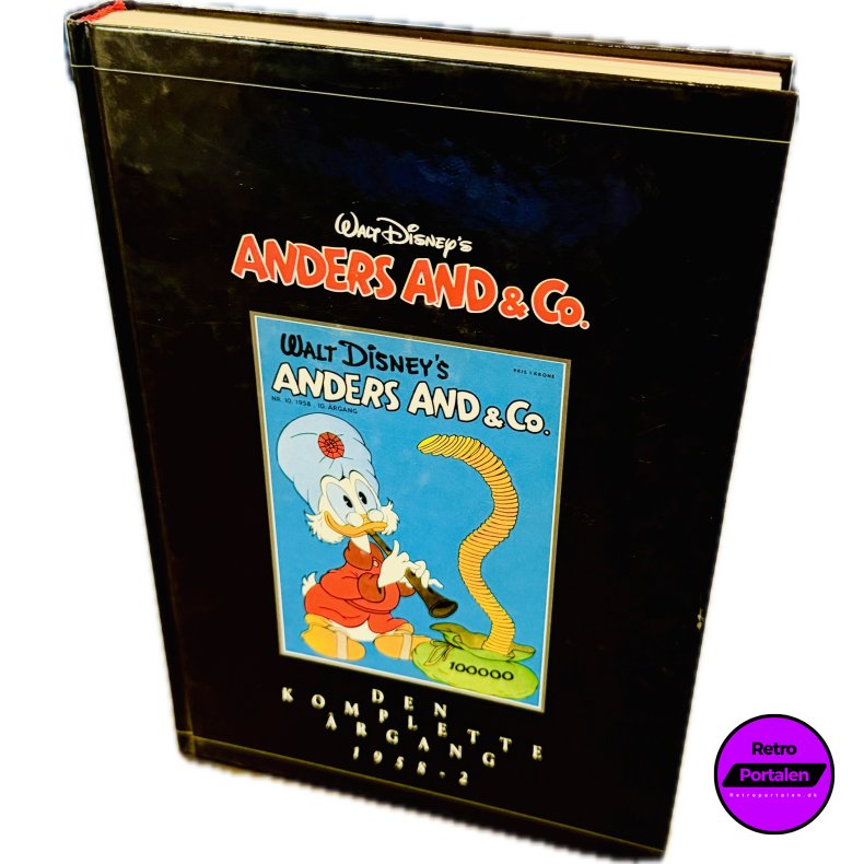 Anders And &amp; Co. Den Komplette �rgang 1958 - 2 (Dansk) (Walt Disney) (Tegneserie) (Cover Har Brugstegn Fra Hylde)