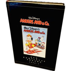 Anders And & Co. Den Komplette �rgang 1954 - 1 (Dansk) (Walt Disney) (Tegneserie) (Cover Har Brugstegn Fra Hylde)