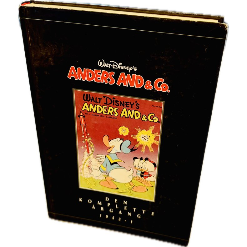 Anders And &amp; Co. Den Komplette �rgang 1953 - 1 (Dansk) (Walt Disney) (Tegneserie) (Cover Har Brugstegn Fra Hylde)