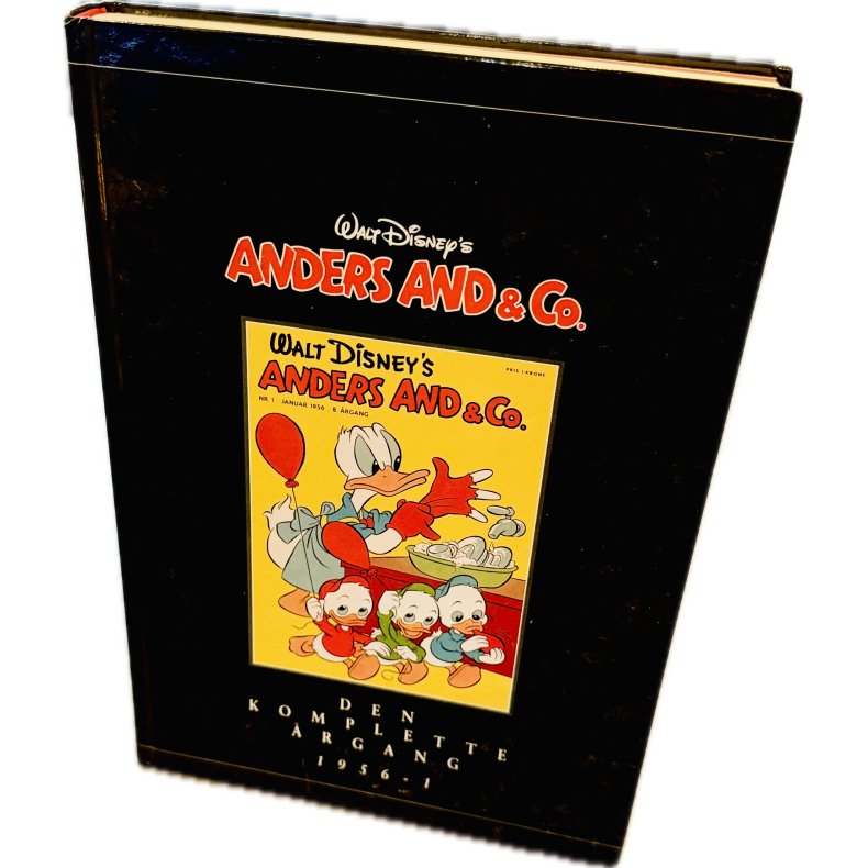Anders And &amp; Co. Den Komplette �rgang 1956 - 1 (Dansk) (Walt Disney) (Tegneserie) (Cover Har Brugstegn Fra Hylde)
