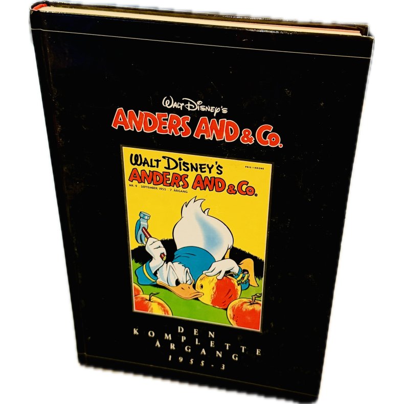 Anders And &amp; Co. Den Komplette �rgang 1955 - 3 (Dansk) (Walt Disney) (Tegneserie) (Cover Har Brugstegn Fra Hylde)