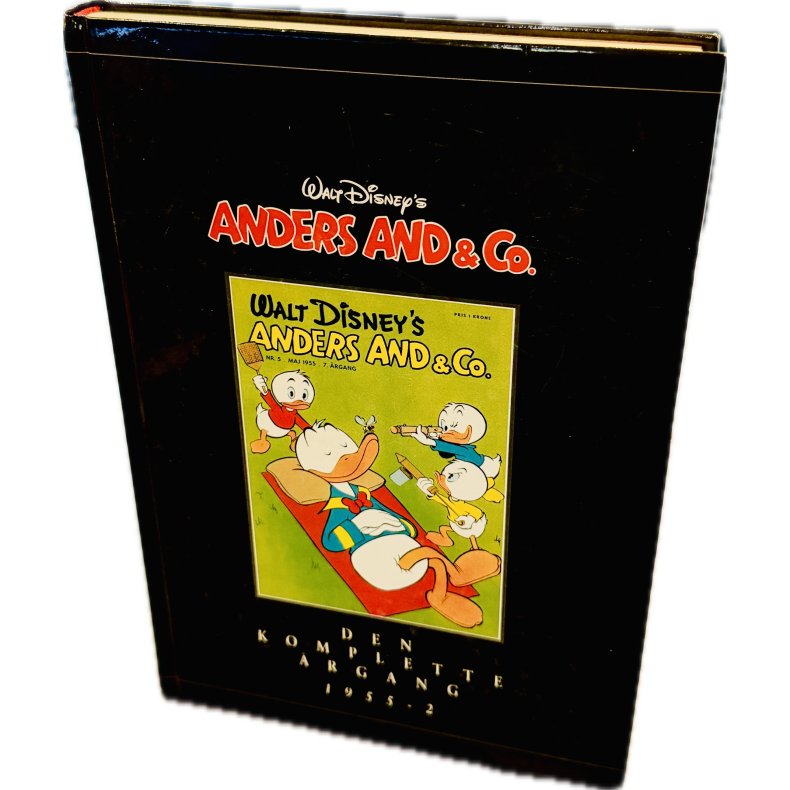 Anders And &amp; Co. Den Komplette �rgang 1955 - 2 (Dansk) (Walt Disney) (Tegneserie) (Cover Har Brugstegn Fra Hylde)