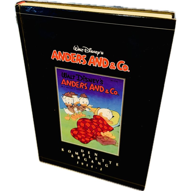 Anders And &amp; Co. Den Komplette �rgang 1954 - 2 (Dansk) (Walt Disney) (Tegneserie) (Cover Har Brugstegn Fra Hylde)