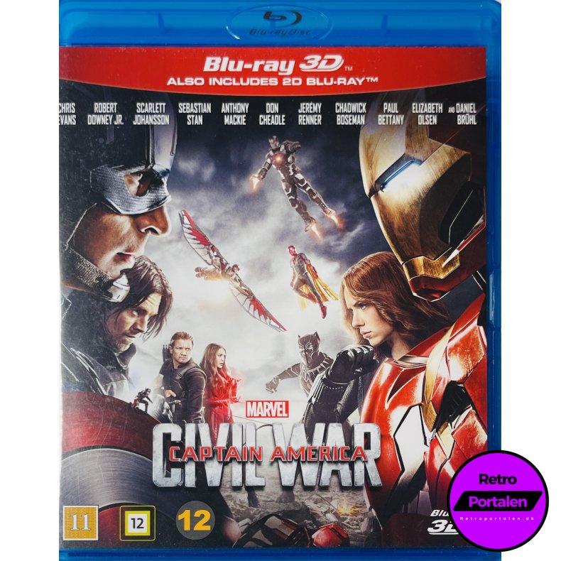 Captain America: Civil War (2 Disc) (Blu-Ray)