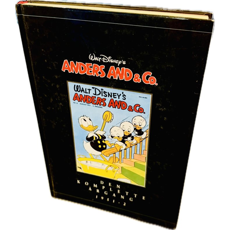 Anders And &amp; Co. Den Komplette �rgang 1951 - 2 (Dansk) (Walt Disney) (Tegneserie) (Cover Har Brugstegn Fra Hylde)