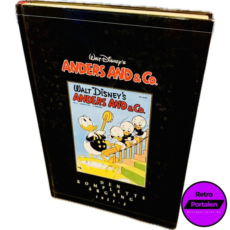 Anders And &amp; Co. Den Komplette �rgang 1951 - 2 (Dansk) (Walt Disney) (Tegneserie) (Cover Har Brugstegn Fra Hylde)