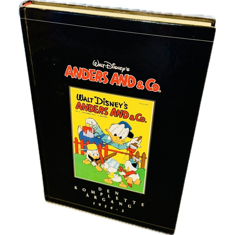 Anders And &amp; Co. Den Komplette �rgang 1954 - 3 (Dansk) (Walt Disney) (Tegneserie) (Cover Har Brugstegn Fra Hylde)
