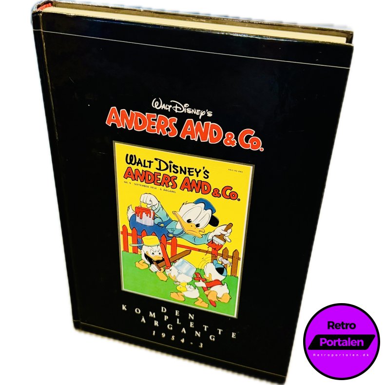Anders And &amp; Co. Den Komplette �rgang 1954 - 3 (Dansk) (Walt Disney) (Tegneserie) (Cover Har Brugstegn Fra Hylde)