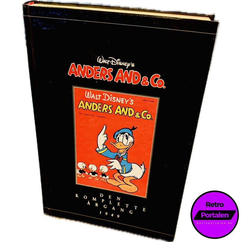 Anders And &amp; Co. Den Komplette �rgang 1949 (Dansk) (Walt Disney) (Tegneserie) (Cover Har Brugstegn Fra Hylde)