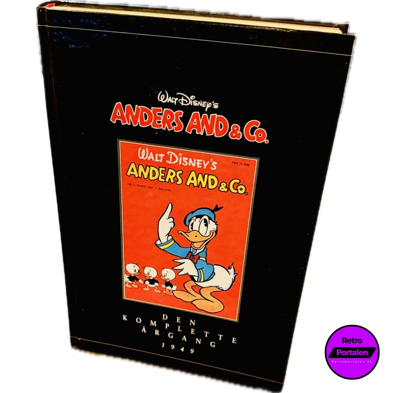 Anders And &amp; Co. Den Komplette �rgang 1949 (Dansk) (Walt Disney) (Tegneserie) (Cover Har Brugstegn Fra Hylde)