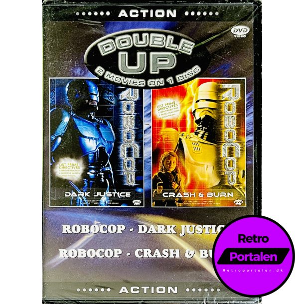 Robocop: Dark Justice + Robocop: Crash &amp; Burn (NY) (DVD)