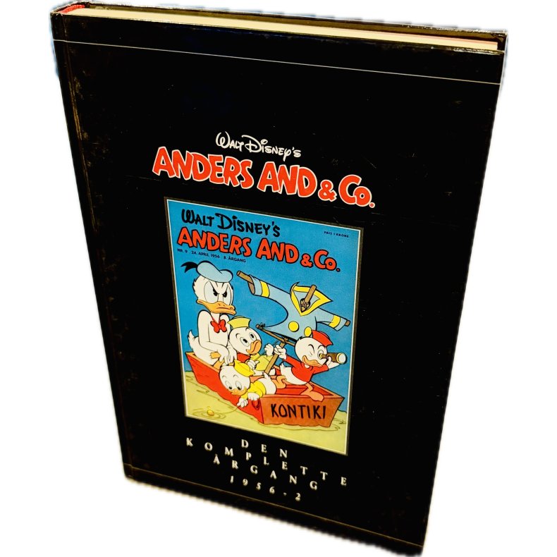 Anders And &amp; Co. Den Komplette �rgang 1956 - 2 (Dansk) (Walt Disney) (Tegneserie) (Cover Har Brugstegn Fra Hylde)